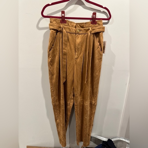 Free People microsuede women’s pants - Picture 1 of 4